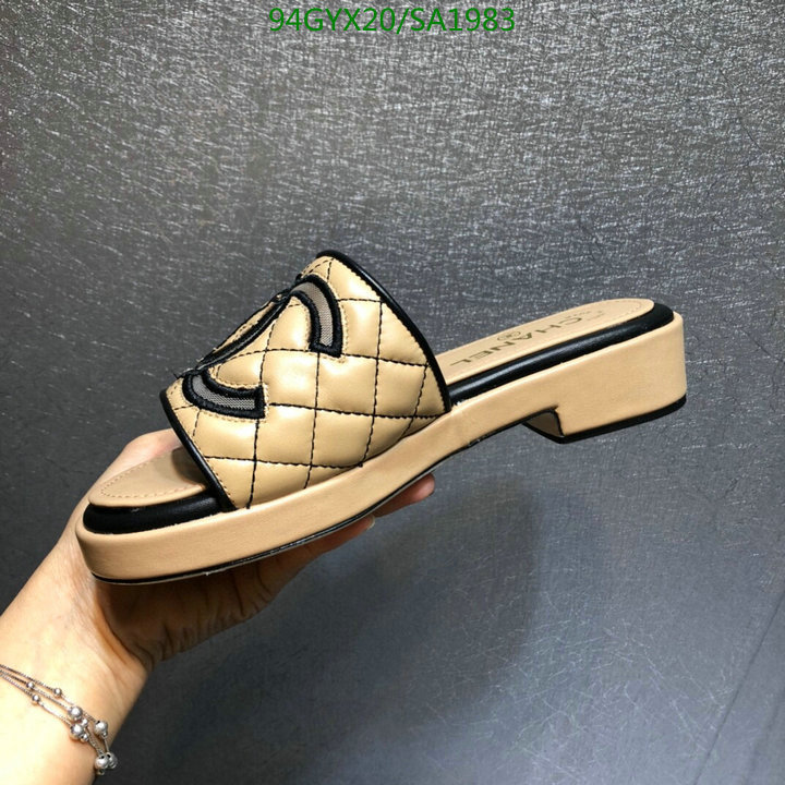 Chanel-Women Shoes Code: SA1983 $: 94USD