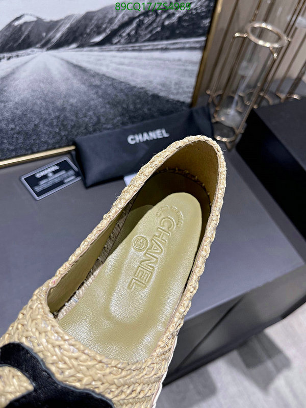 Chanel-Women Shoes Code: ZS4989 $: 89USD