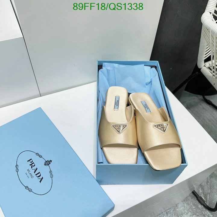 Prada-Women Shoes Code: QS1338 $: 89USD