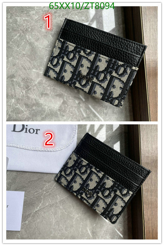 Dior-Wallet-Mirror Quality Code: ZT8094 $: 65USD