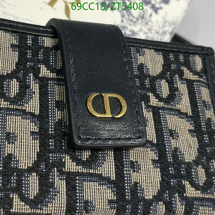 Dior-Wallet-Mirror Quality Code: ZT5408 $: 69USD