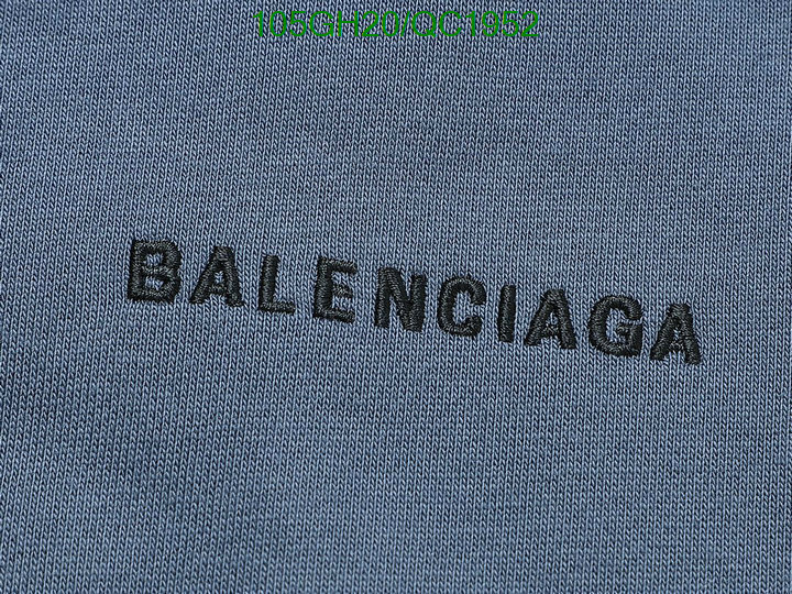 Balenciaga-Clothing Code: QC1952 $: 105USD