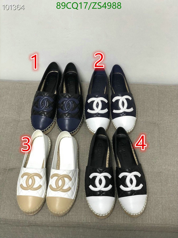 Chanel-Women Shoes Code: ZS4988 $: 89USD