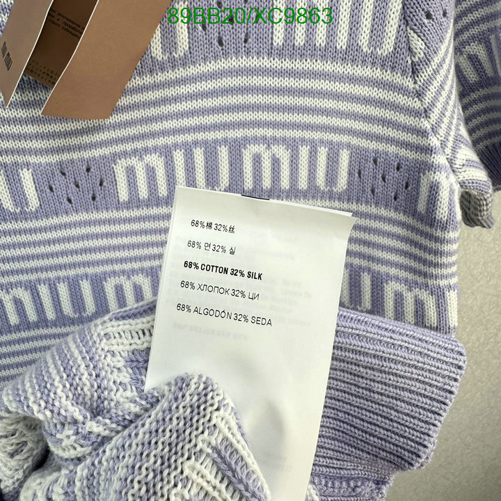 MIUMIU-Clothing Code: XC9863 $: 89USD