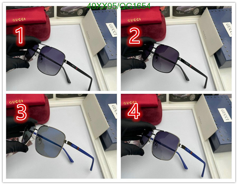 Gucci-Glasses Code: QG1654 $: 49USD