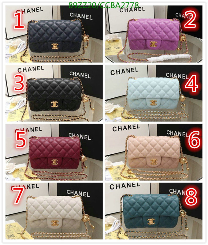 Chanel-Bag-4A Quality Code: CCBA2778 $: 89USD