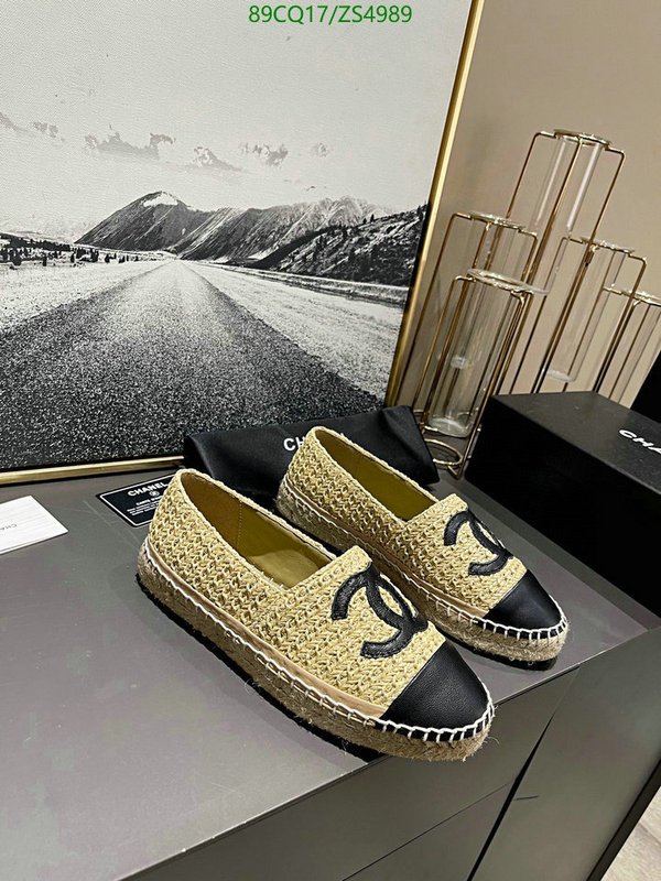 Chanel-Women Shoes Code: ZS4989 $: 89USD