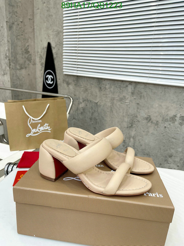 Christian Louboutin-Women Shoes Code: QS1223 $: 89USD