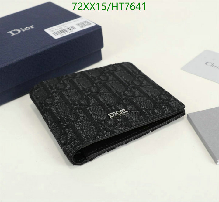 Dior-Wallet-Mirror Quality Code: HT7641 $: 72USD