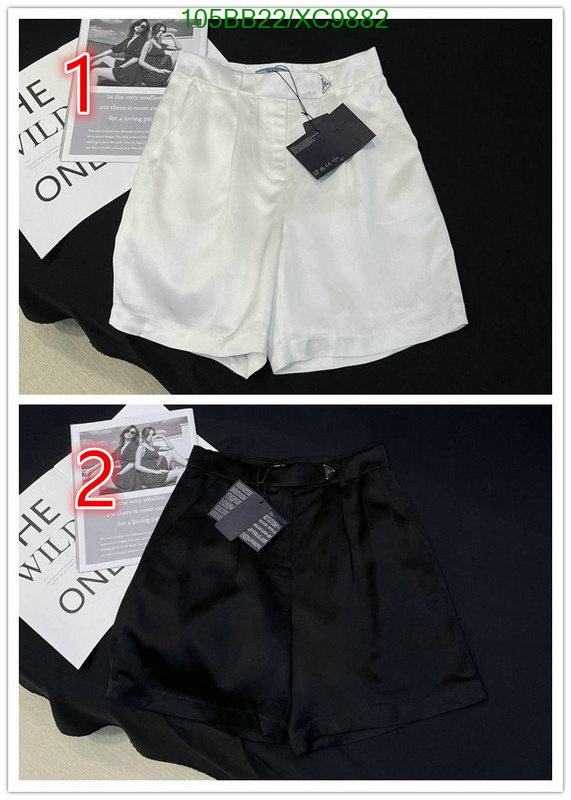 Prada-Clothing Code: XC9882 $: 105USD