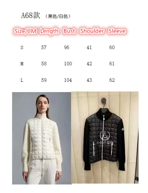 Moncler-Down jacket Women Code: QC2129 $: 139USD