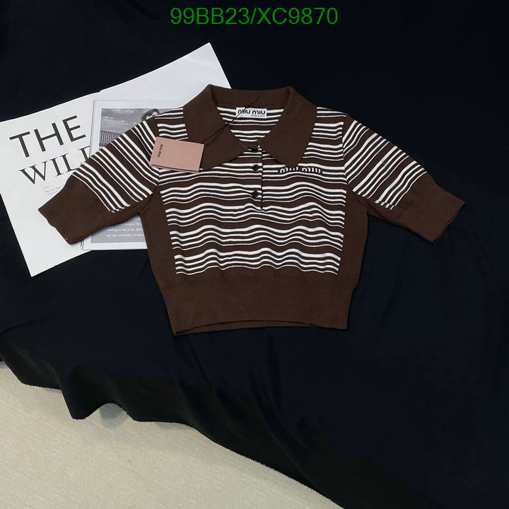 MIUMIU-Clothing Code: XC9870 $: 99USD