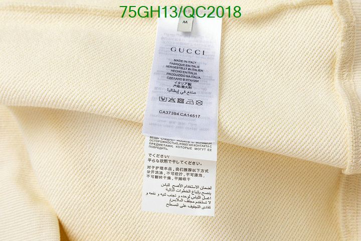 Gucci-Clothing Code: QC2018 $: 75USD