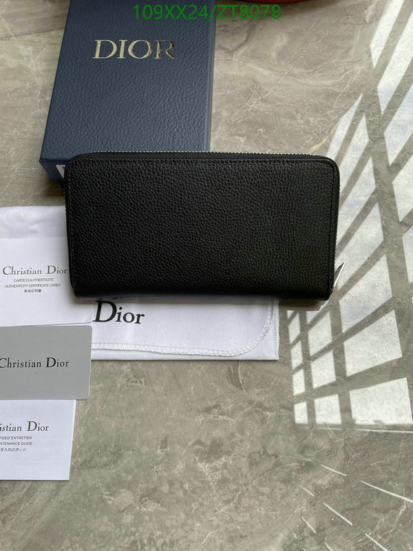 Dior-Wallet-Mirror Quality Code: ZT8078 $: 109USD