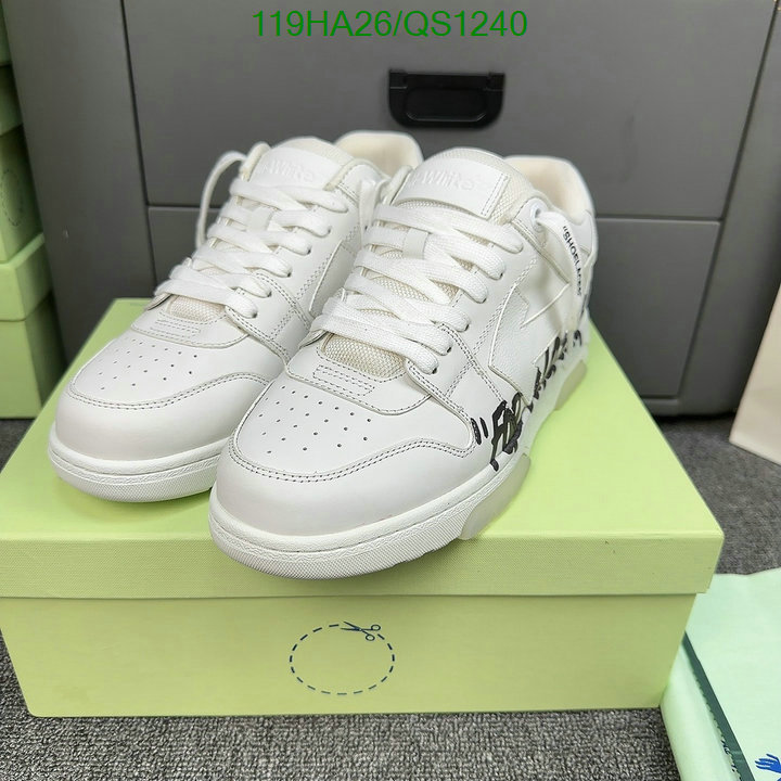 Off-White-Men shoes Code: QS1240 $: 119USD