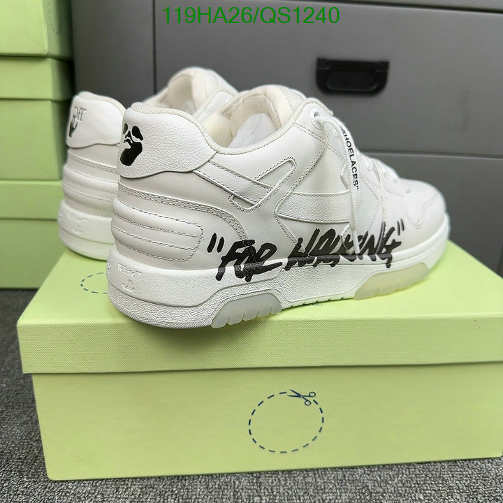 Off-White-Men shoes Code: QS1240 $: 119USD