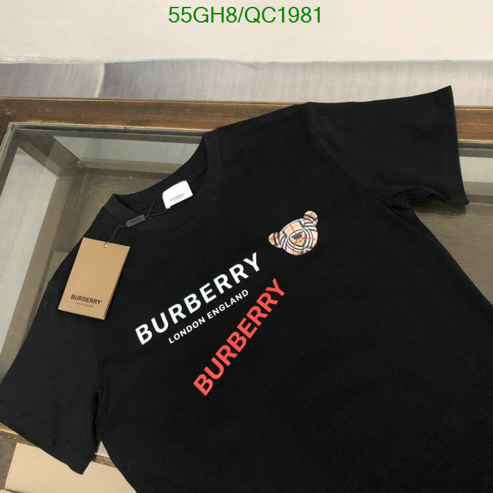 Burberry-Clothing Code: QC1981 $: 55USD