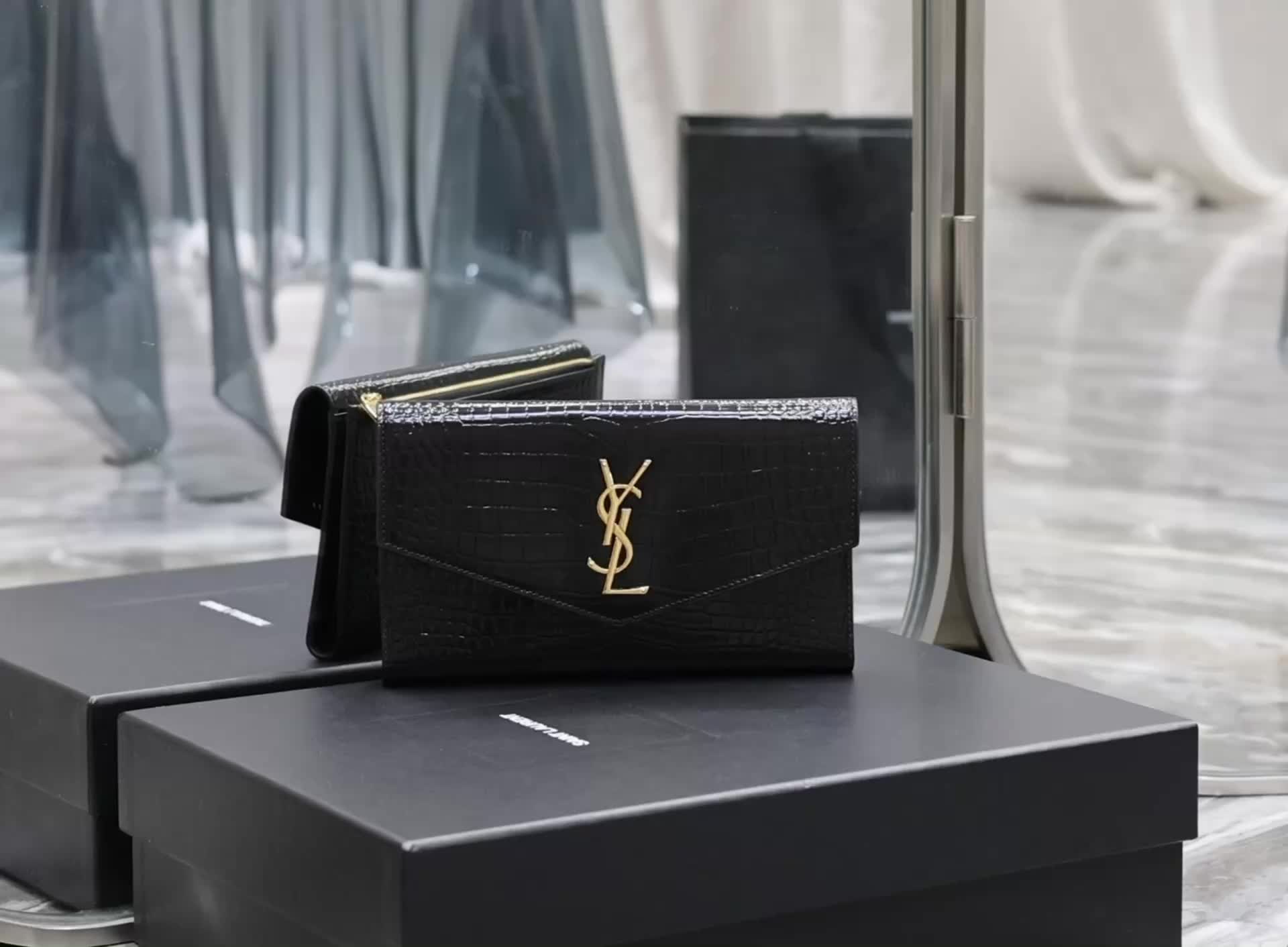 YSL-Wallet-Mirror Quality Code: XB9475 $: 139USD