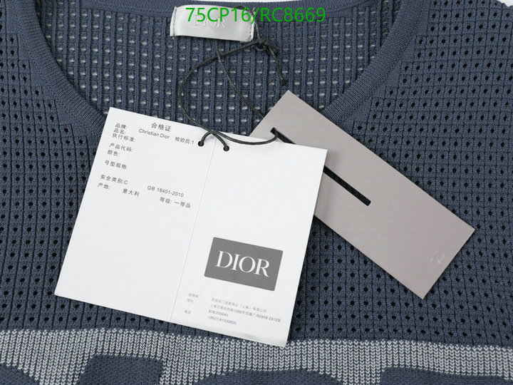 Dior-Clothing Code: RC8669 $: 75USD