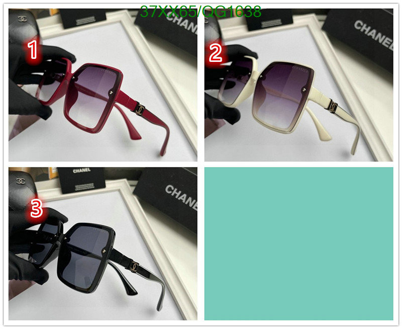 Chanel-Glasses Code: QG1638 $: 37USD