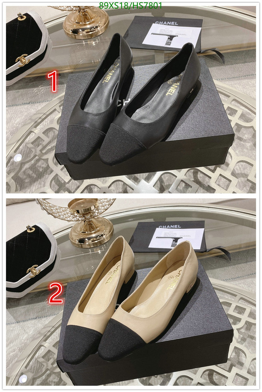 Chanel-Women Shoes Code: HS7801 $: 89USD