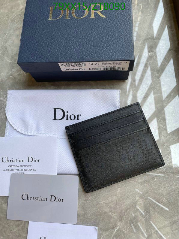 Dior-Wallet-Mirror Quality Code: ZT8090 $: 79USD