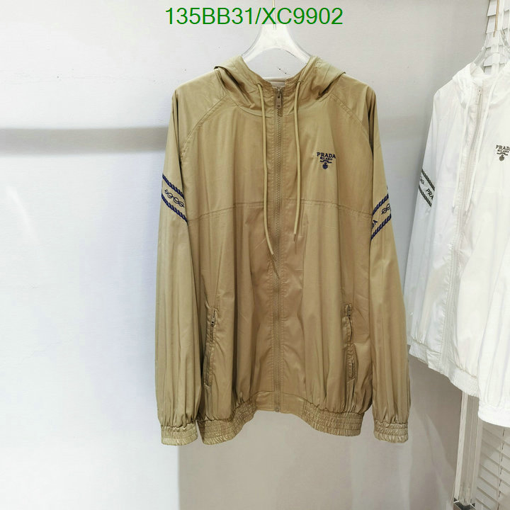Prada-Clothing Code: XC9902 $: 135USD