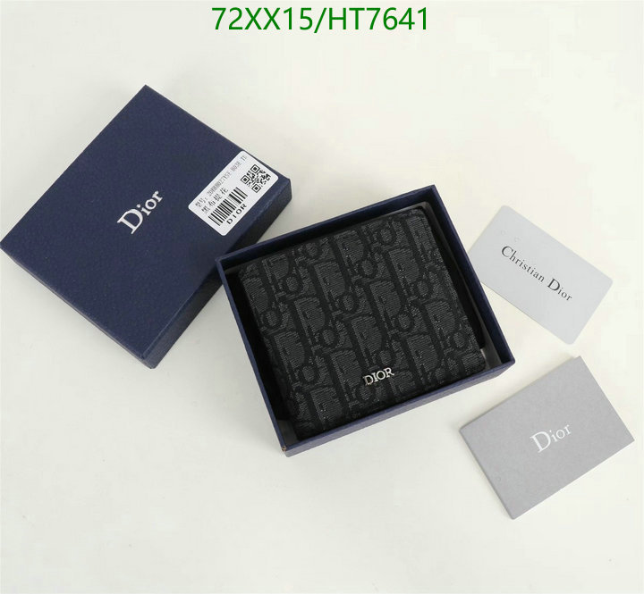 Dior-Wallet-Mirror Quality Code: HT7641 $: 72USD