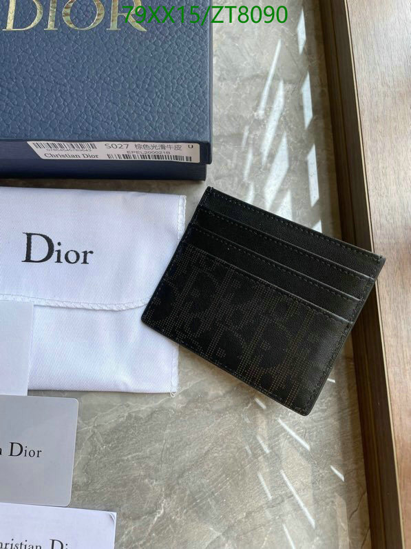 Dior-Wallet-Mirror Quality Code: ZT8090 $: 79USD