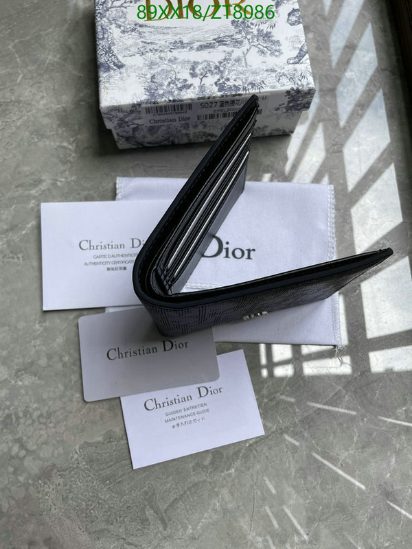 Dior-Wallet-Mirror Quality Code: ZT8086 $: 89USD