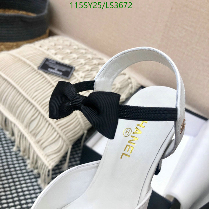 Chanel-Women Shoes Code: LS3672 $: 115USD