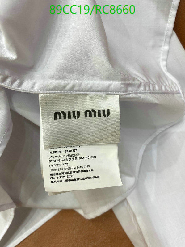 MIUMIU-Clothing Code: RC8660 $: 89USD