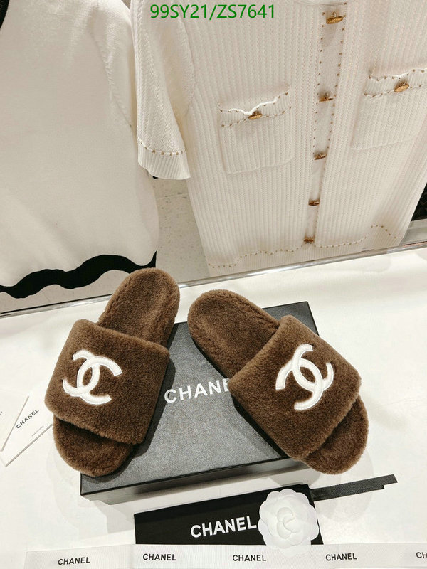 Chanel-Women Shoes Code: ZS7641 $: 99USD