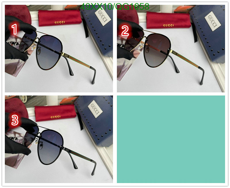 Gucci-Glasses Code: QG1658 $: 49USD