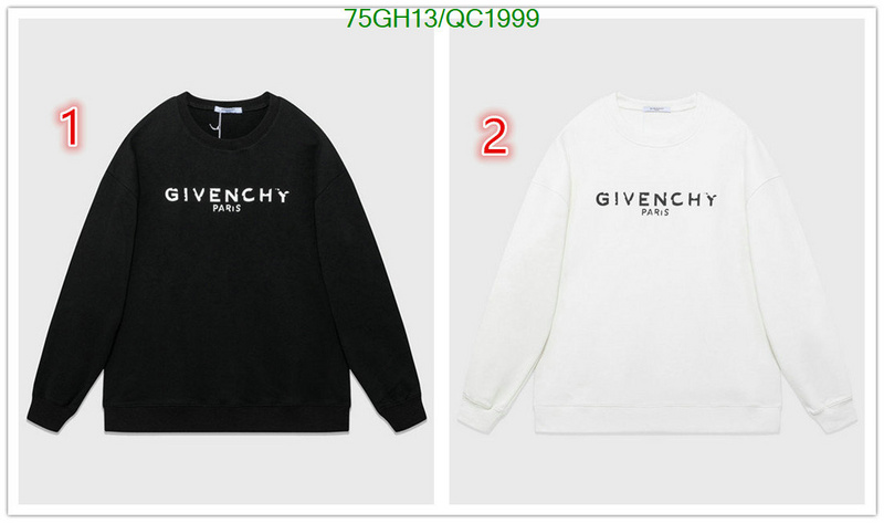 Givenchy-Clothing Code: QC1999 $: 75USD