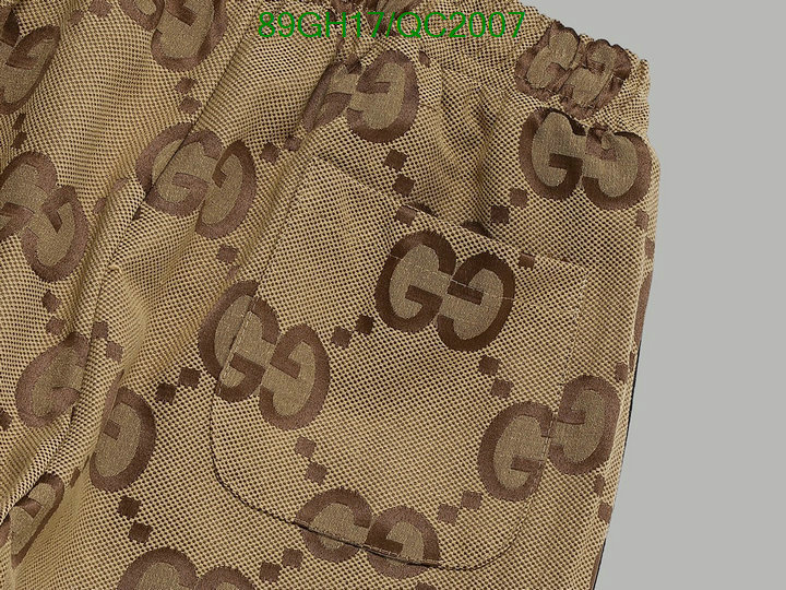 Gucci-Clothing Code: QC2007 $: 89USD