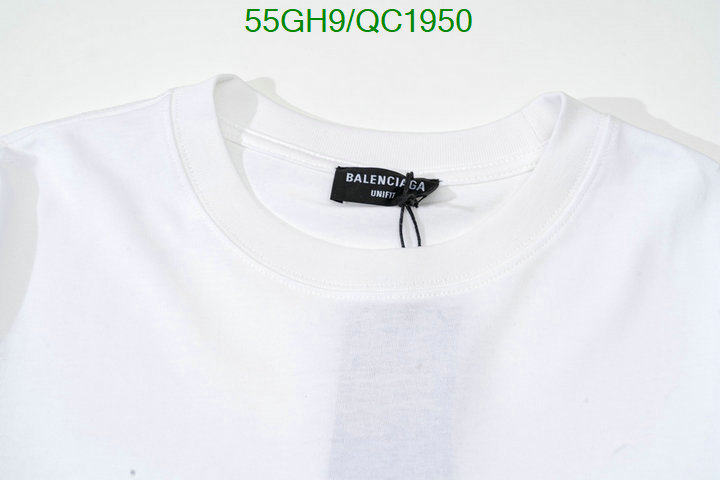 Balenciaga-Clothing Code: QC1950 $: 55USD