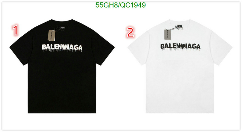 Balenciaga-Clothing Code: QC1949 $: 55USD