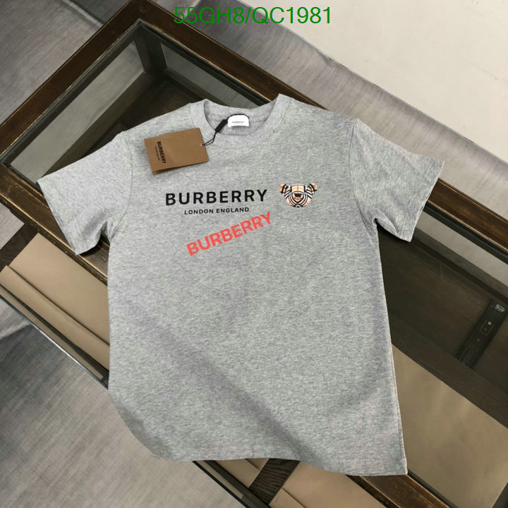 Burberry-Clothing Code: QC1981 $: 55USD