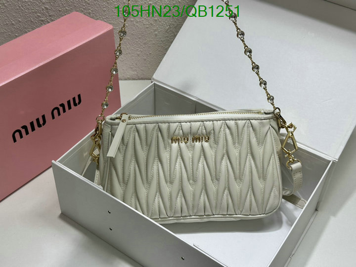 Miu Miu-Bag-4A Quality Code: QB1251 $: 105USD