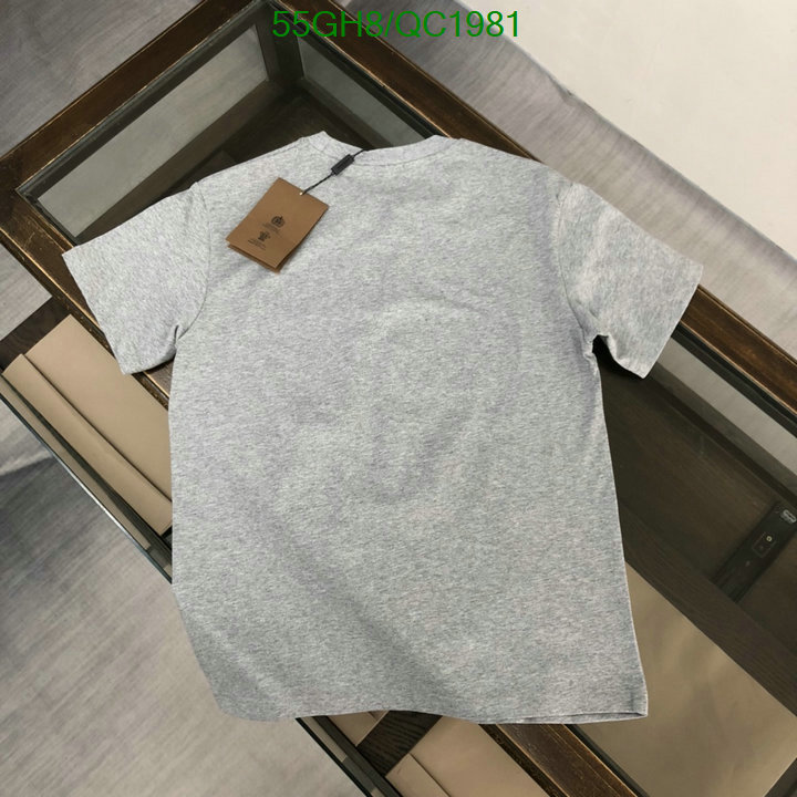 Burberry-Clothing Code: QC1981 $: 55USD