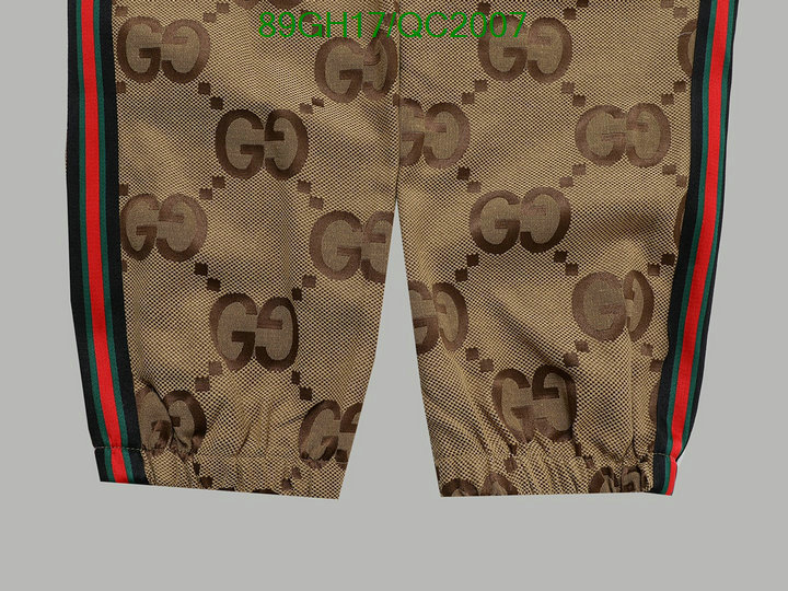 Gucci-Clothing Code: QC2007 $: 89USD
