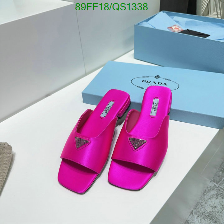 Prada-Women Shoes Code: QS1338 $: 89USD