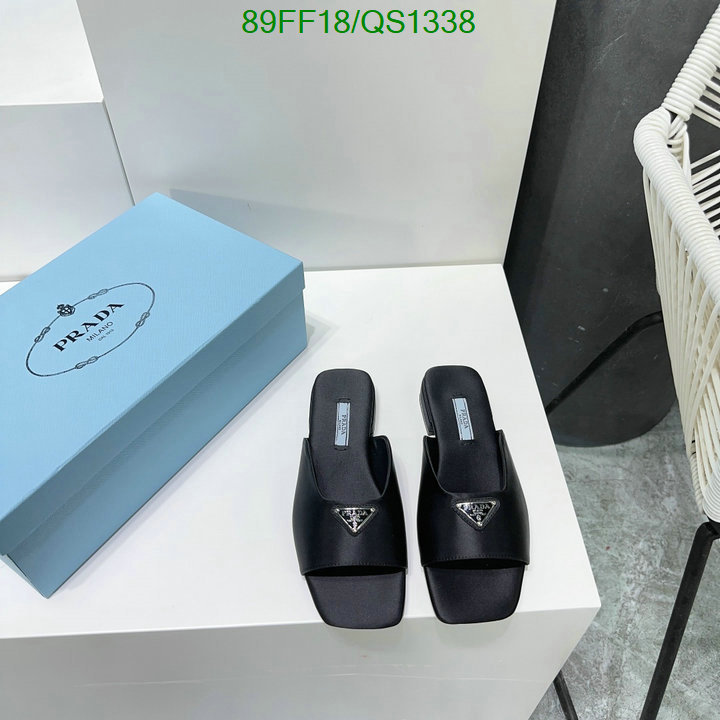 Prada-Women Shoes Code: QS1338 $: 89USD