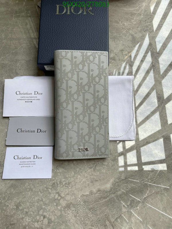 Dior-Wallet-Mirror Quality Code: ZT8083 $: 95USD