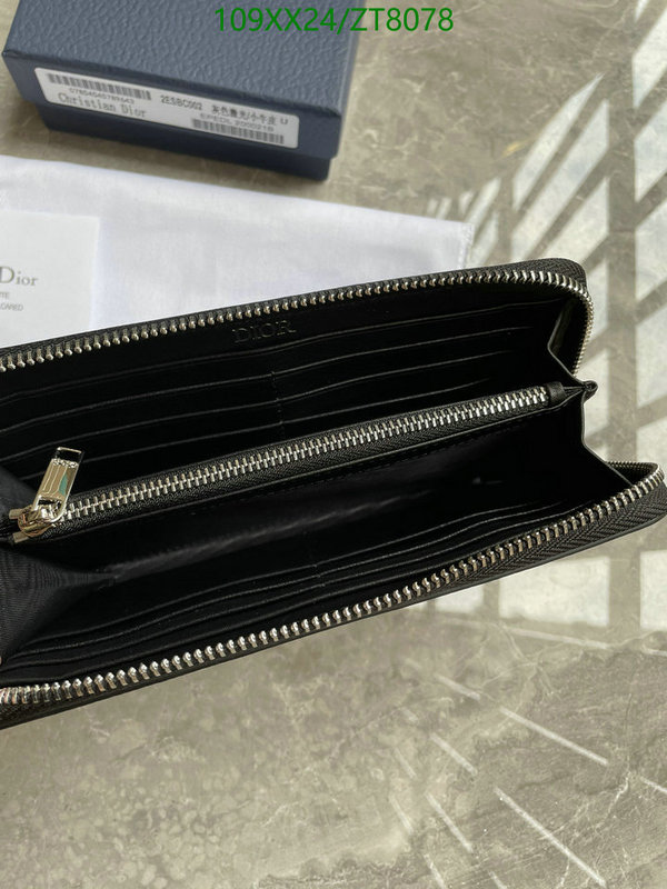 Dior-Wallet-Mirror Quality Code: ZT8078 $: 109USD