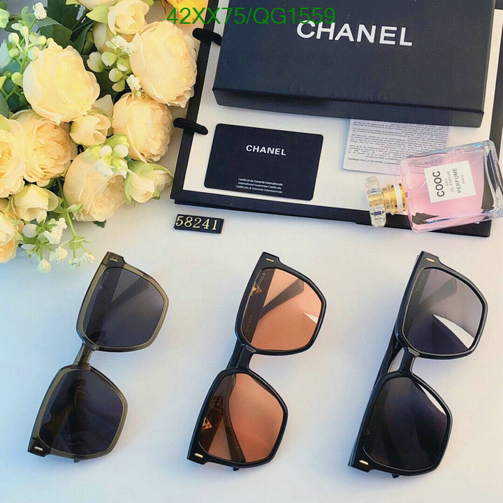 Chanel-Glasses Code: QG1559 $: 42USD