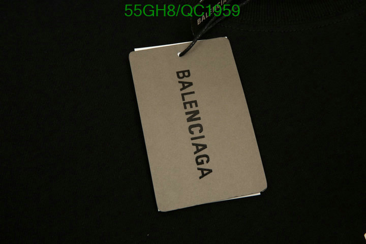 Balenciaga-Clothing Code: QC1959 $: 55USD