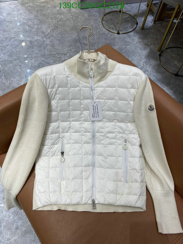 Moncler-Down jacket Women Code: QC2129 $: 139USD