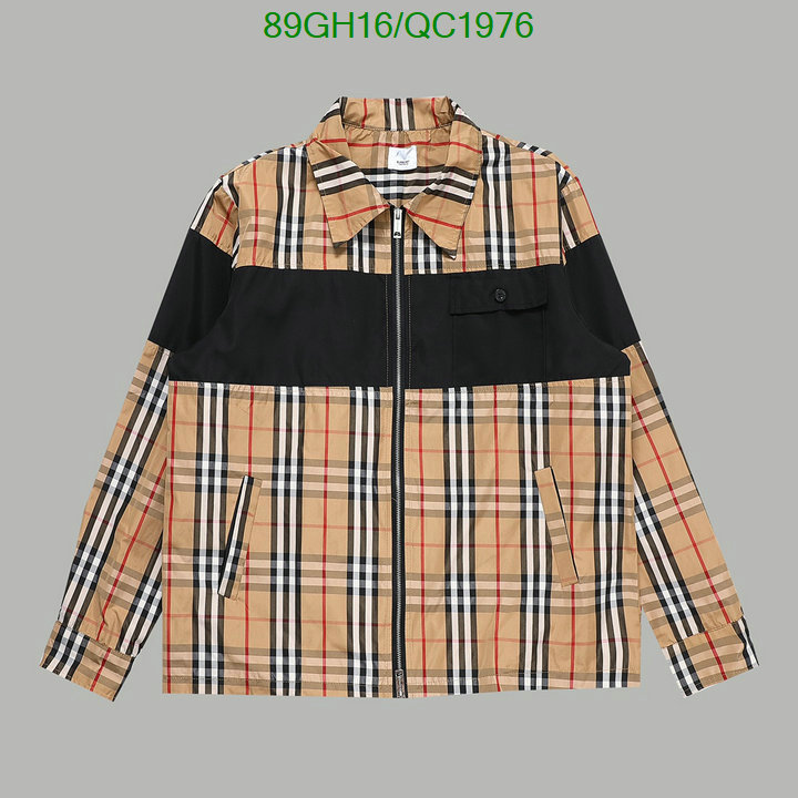 Burberry-Clothing Code: QC1976 $: 89USD